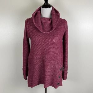 Soft Surroundings Cowl Neck Sweater, Size Small